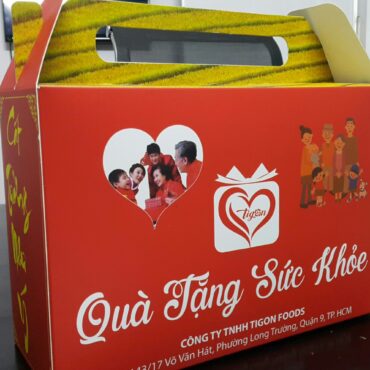 Hộp quà mứt khô - Quà tặng sức khỏe