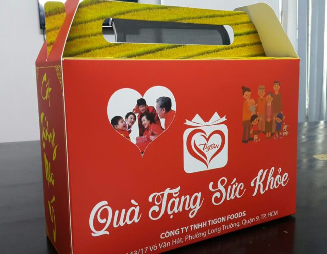 Hộp quà mứt khô - Quà tặng sức khỏe